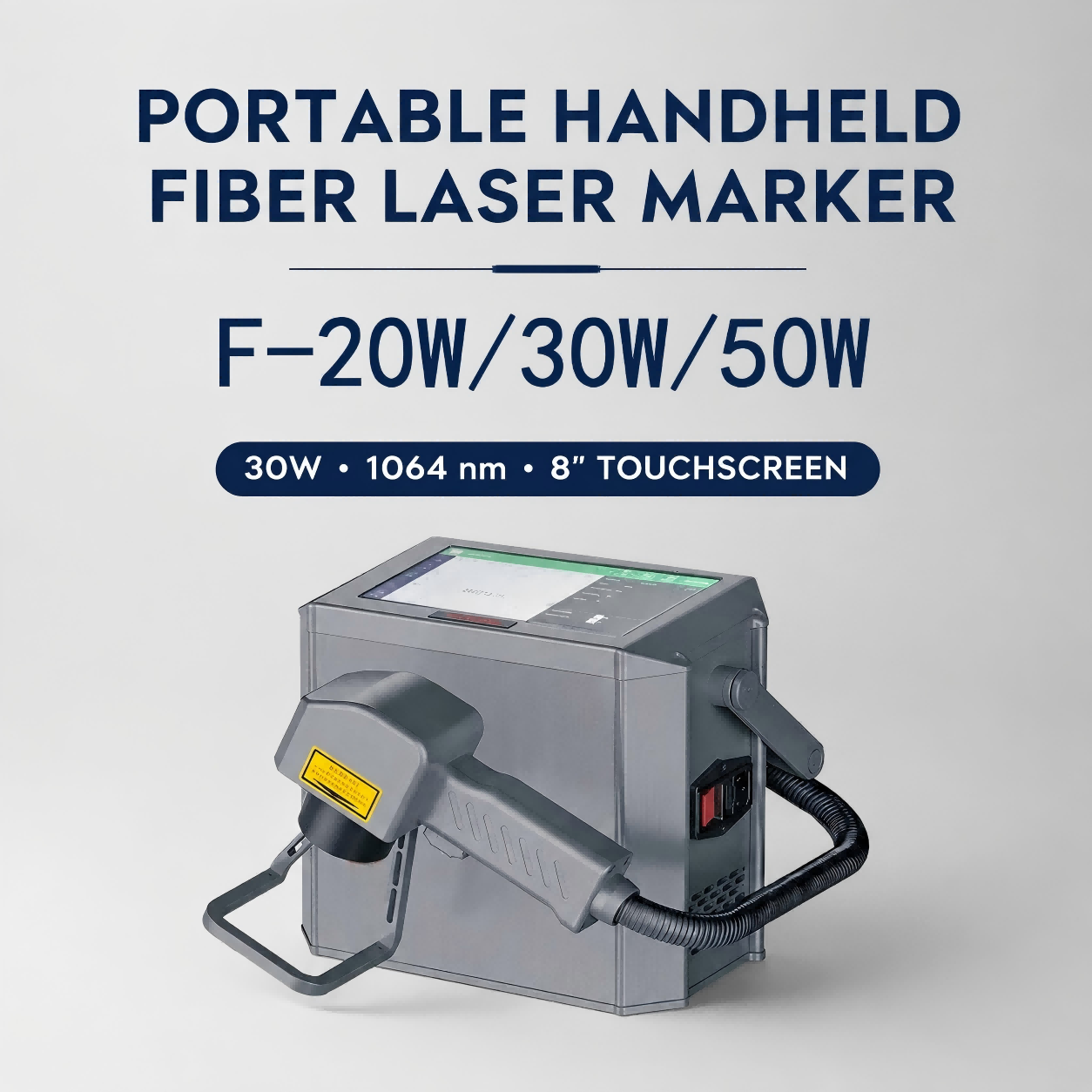 Handheld Fiber Laser Marking Machine 20W view 2