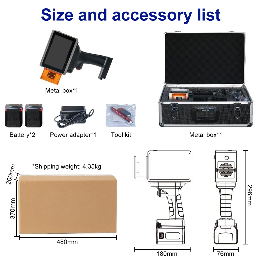 Handheld Laser Marking Machine L4 Pro view 3
