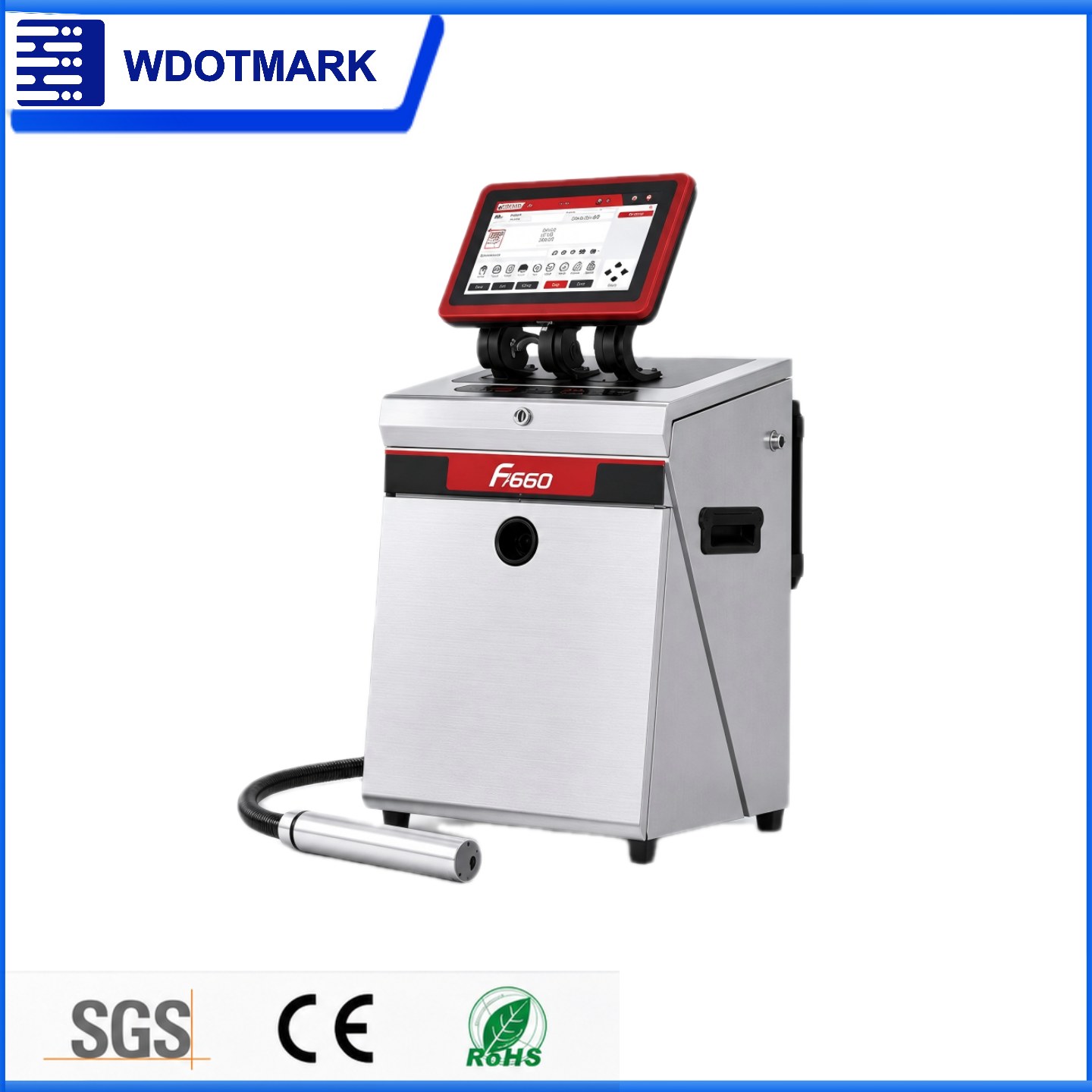 Continuous Inkjet Printer reference equipment for CIJ Inkjet Printer F660