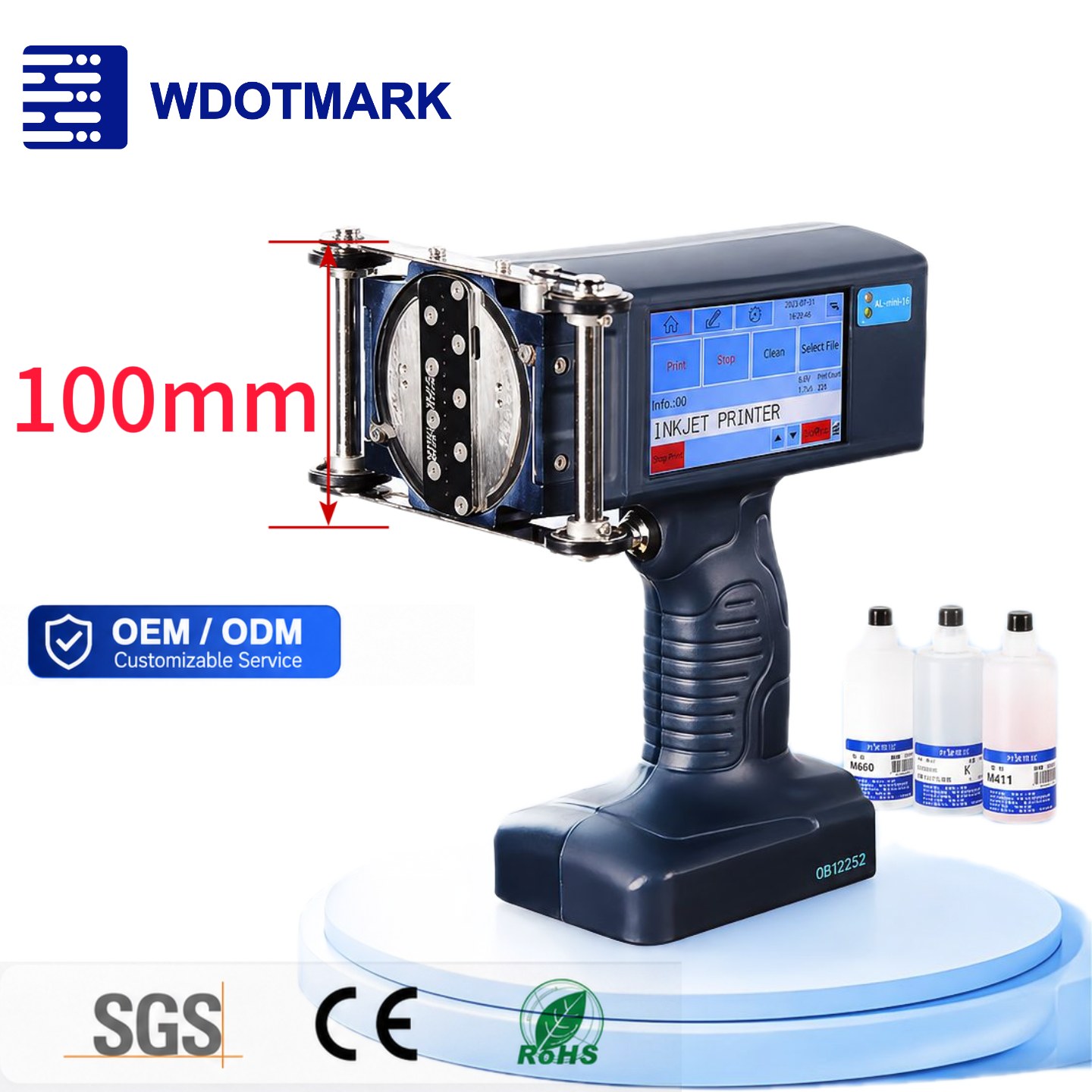 Handheld Inkjet Printer A1000 view 2
