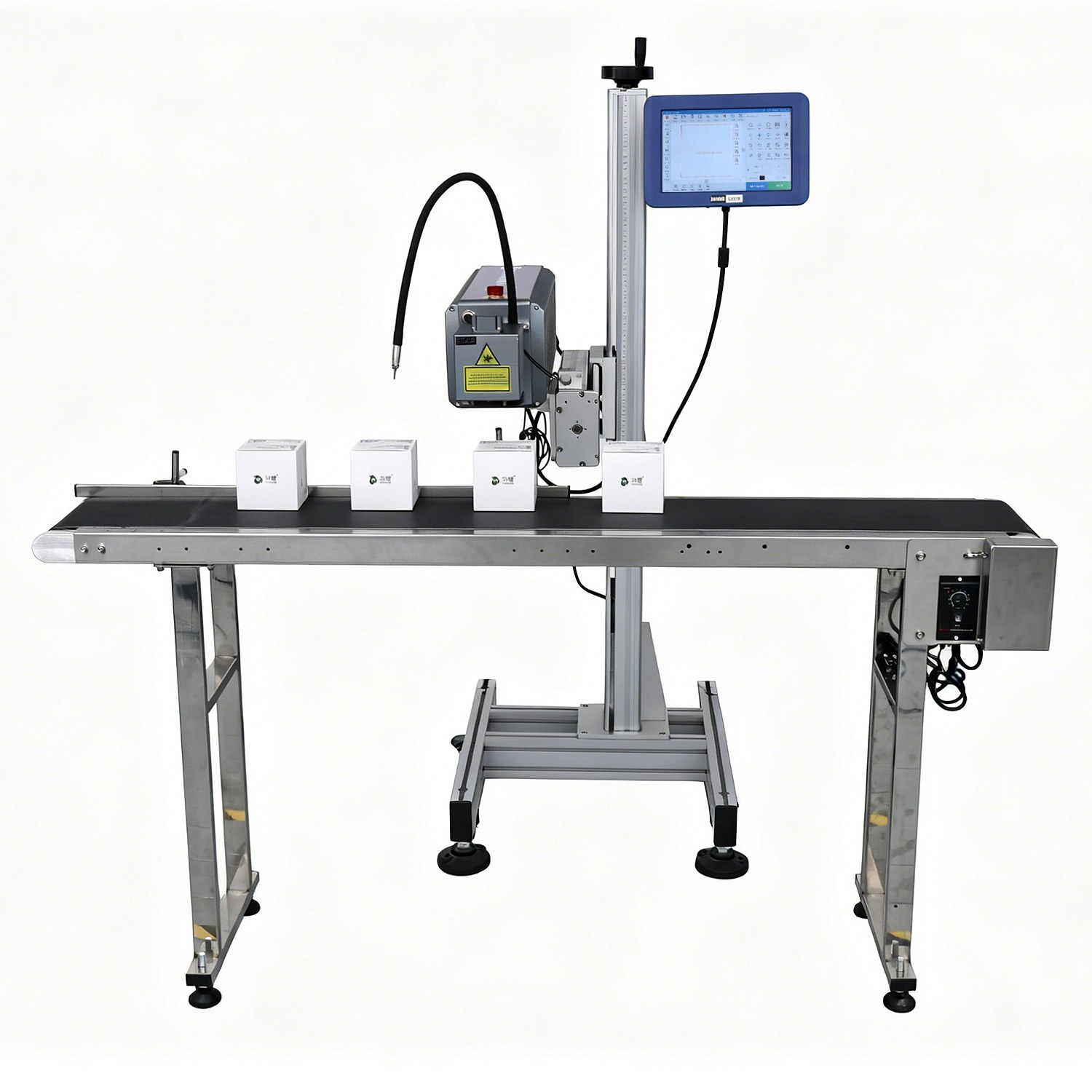 Flying Fiber Laser Marking Machine YT-F30 view 3