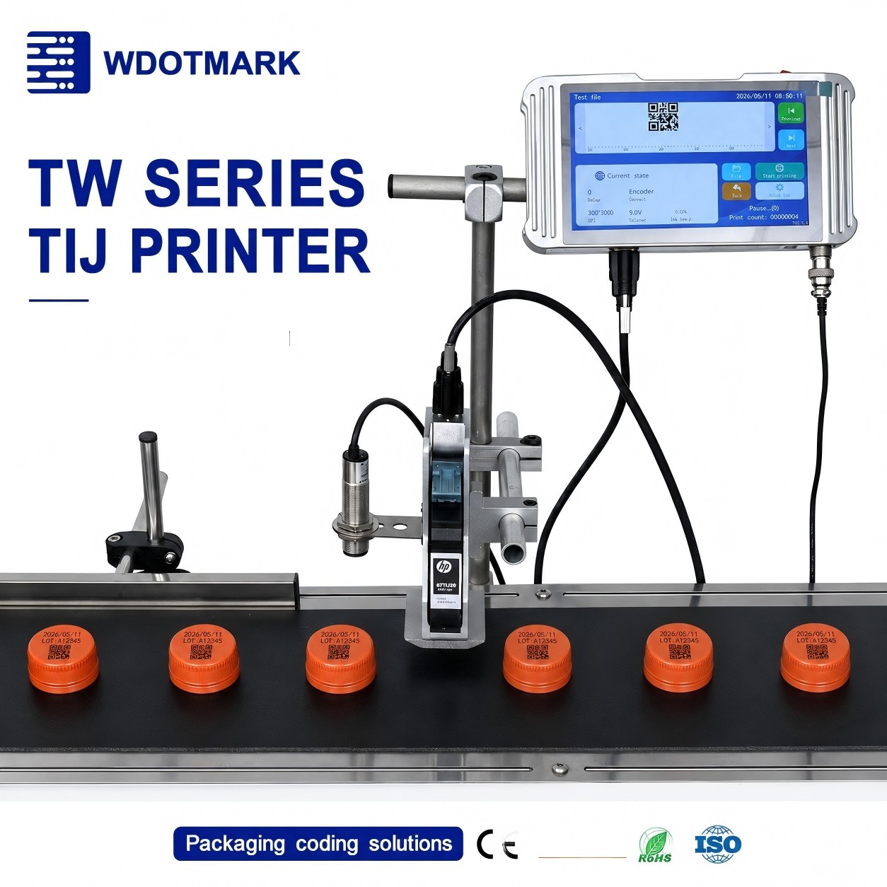 Online & Desktop TIJ Printer reference equipment for Thermal Inkjet Printer TW